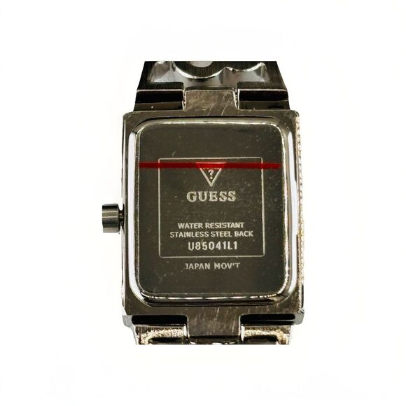 GUESS Women’s Wrist Watch U85041L1 Silver With Hearts And Crystals Petite Wrist main image 4